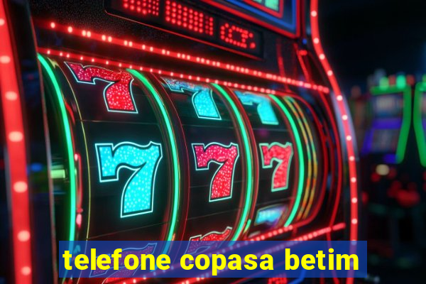 telefone copasa betim